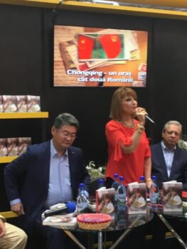 Marina Almășan și-a lansat, la Bookfest, a zecea carte – “China cea de taină”