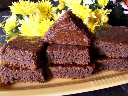 Negresă de post cu merișoare