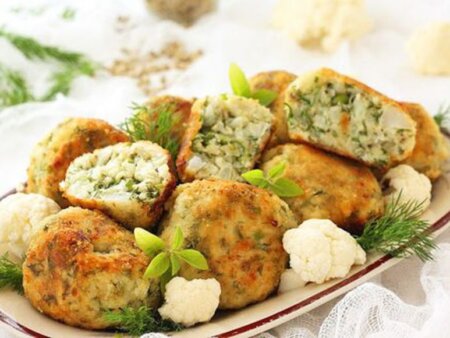 Prepară chifteluţe din conopidă. Sunt delicioase!