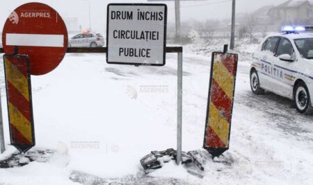 Iarna a închis drumurile. Pe unde nu avem voie să mergem.Vezi rutele interzise