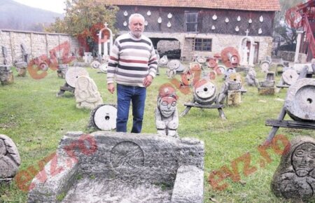 Evenimentul Zilei: Colecționarul de pietre. Povestea poetului Lucian Avramescu și a muzeului său din piatră seacă