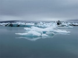 Record! Antarctica a pierdut 15% din gheaţă într-o singură zi, în Ajunul Crăciunului