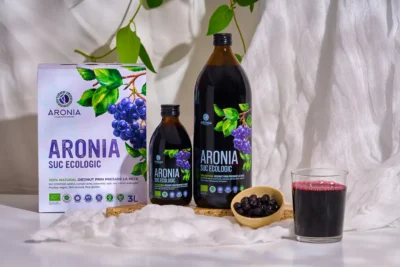 Sucul BIO de aronia – un ajutor de nădejde pentru un organism puternic la orice vârstă