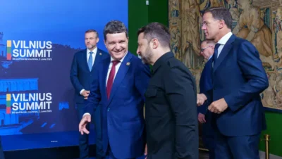Nicuşor Dan: O pace durabilă se obţine doar prin demonstrarea forţei. Sprijin ferm pentru Ucraina la Summitul B9