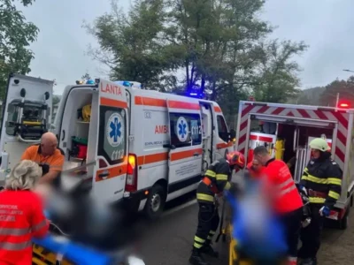 Tragedie pe Centura București! Șofer mort după coliziunea dintre o basculantă și un autoturism!
