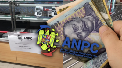Descinderi și amenzi masive! ANPC a sancționat firme cu peste 3,4 milioane de lei