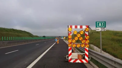 Atenție, șoferi! Trafic deviat pe autostrada A1 între Timișoara și Arad din cauza lucrărilor de noapte!