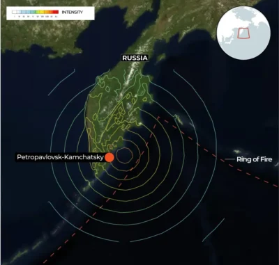 VIDEO – Alertă mondială! Cutremur puternic în Rusia declanșează tsunami uriaș în Pacific și America de Sud!