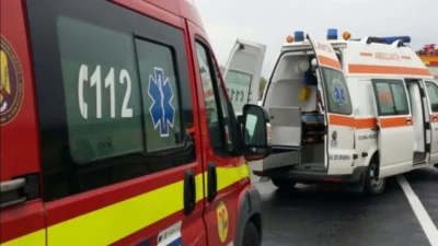 Tragedie în Mamaia Nord! Patru răniți grav după un accident la sensul giratoriu din dreptul Lidlului!