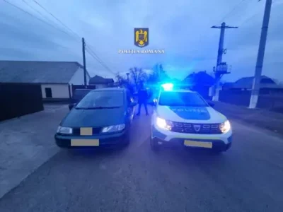 Haos pe DN 1C! Șofer băut urmărit de poliție după ce a aruncat o armă pe geam!