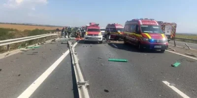 Tragedie pe autostrada A1! Pieton lovit mortal de camion în județul Alba – a doua victimă în doar două zile!