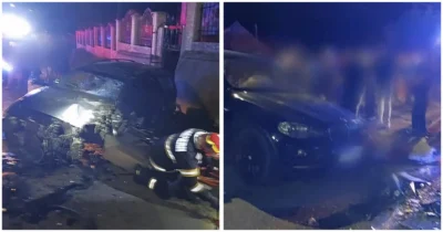 Accident violent în Cluj! 4 răniți, inclusiv doi copii, după coliziune între două mașini!