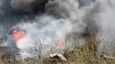 incendiu vegetatie