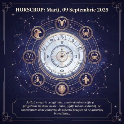 Horoscopul zilei! Ce schimbări aduce 9 septembrie 2025 pentru fiecare zodie?