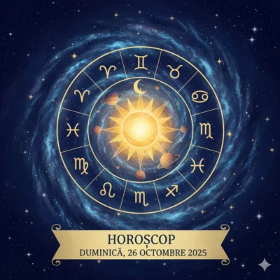 Horoscop duminică, 26 octombrie: O zodie are protecție divină și o dorință veche devine realitate. Norocul e de partea ei 1 Generated Image October 25 2025 8 02PM