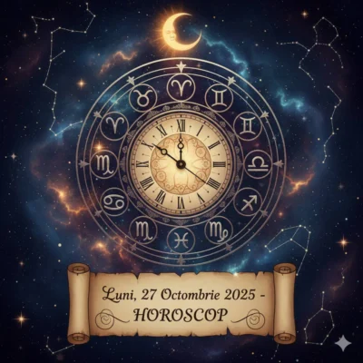 Horoscop Luni, 27 octombrie: Noroc uriaș la bani pentru unii, dar dezastru în relații pentru alții. Află în ce tabără ești 1 Generated Image October 26 2025 8 21PM