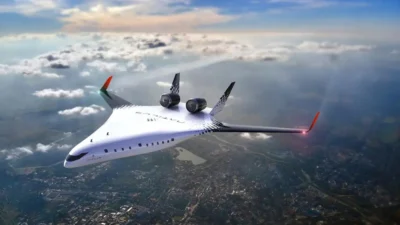 Forma acestui avion nu seamănă cu nimic din ce ai văzut. Motivul: poate reduce costul zborurilor cu 30%.
