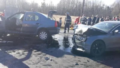 Tragedie de Crăciun în Argeș: „S-au început manevrele de resuscitare” după un accident grav în Țițești