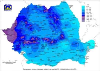 polul frigului s a mutat in banat minus 19 grade celsius inregistrate intr o localitate din timis 1036961