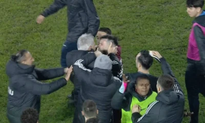 Scene ireale la Cluj! Bergodi a lovit cu pumnii și palmele doi jucători ai echipei adverse