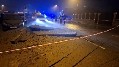 Alertă de gaz în Craiova! 30 de persoane evacuate după avarierea unei conducte