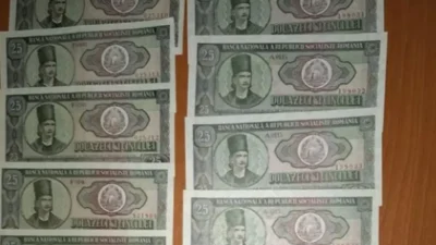 Bancnote din epoca comunistă, vândute pe o sumă amețitoare! Nici colecționarii nu se așteptau la asta