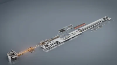 Combinatul Oțelu Roșu renaște: Umbrărescu instalează cel mai nou laminor din Europa, fabricat de o companie germană cu 150 de ani de istorie