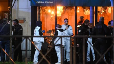 Ce s-a întâmplat cu un bărbat la Paris după ce i-a amenințat pe polițiști cu un cuțit