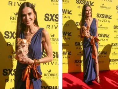 FOTO Aparitie soc pentru Demi Moore la un festival din Texas. „Pare un schelet ambulant”