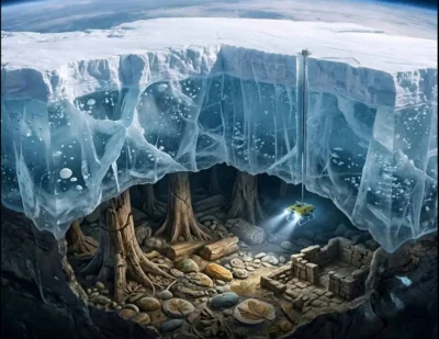 Ce se ascunde sub 1,6 kilometri de gheață în Antarctica: O lume neatinsă de 34 de milioane de ani a fost scoasă la lumină