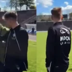 Haos la un meci de fotbal. O mamă furioasă a dat buzna pe teren și a atacat verbal arbitrii