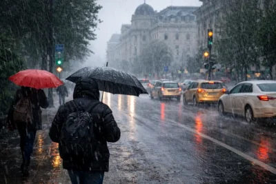 Se schimbă vremea de luni: temperaturile scad, iar ploile se răspândesc la nivel național – prognoza actualizată