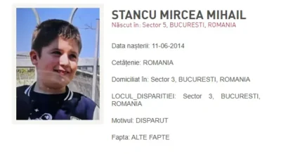 Urgenta in Bucuresti: copil de 11 ani disparut. Semnal RO-ALERT pentru locuitorii din Sectorul 3