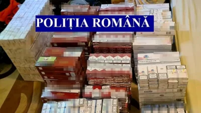 Prima sursă pentru piața neagră de țigări din România rămâne Bulgaria cu 30,8%
