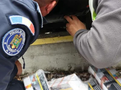 A vrut sa introducă ilegal țigări în România, dar planul i-a fost dat peste cap de Politia de Frontiera