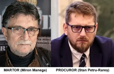 DUMITRU MANEA (Miron Manega), senator S.O.S. România: DECLARAȚIE DE MARTOR ÎN DOSARUL DIANEI ȘOȘOACĂ. „Refuz să jur cu mâna pe aceste Biblii… Aduceți-mi o cruce!”