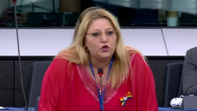 Diana Iovanovici-Șoșoacă: „Eu nu m-am dus în Parlamentul European ca să pup în fund Uniunea Europeană, ci să-i arăt cât de dictatorială este”