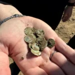 Descoperire spectaculoasă în timpul unei plimbări: tezaur medieval cu peste 2.150 de monede vechi de 900 de ani