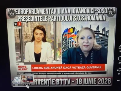 Diana Iovanovici-Șoșoacă: „Da, aș fi dispusă să preiau funcția de prim-ministru! Aș face România Mare din nou și aș face astfel încât resursele să revină României, nu străinilor”