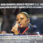 Diana Șoșoacă, liderul S.O.S. România, către Vladimir Putin: „Poporul român vrea pace cu Rusia! Nu vă suntem dușmani”