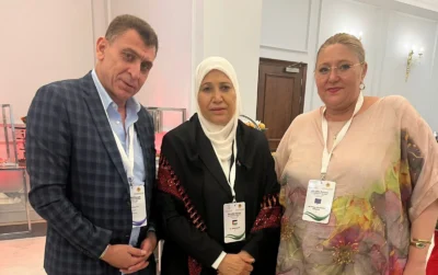 Diana Șoșoacă, premiată la Cairo, pentru eforturile sale în apărarea dreptului internațional și a justiției, precum și condamnarea fermă a crimelor și masacrelor comise de ocupația israeliană împotriva poporului palestinian