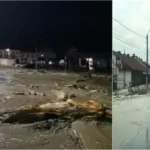 Călători obligați să meargă pe jos 90 de minute și mașini luate de viituri! Situație critică în București și județul Prahova