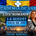 A început „Academia de Vară”, organizată de partidul S.O.S. România, proiect ce vizează pregătirea pentru viitorii lideri politici ai țării