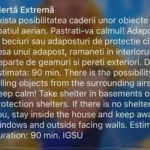 Locuitorilor din Tulcea le-a fost recomandat să caute adăposturi în beciuri: „Există posibilitatea căderii unor obiecte din spaţiul aerian”