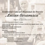 Festivalul Național-Concurs de Poezie „Lucian Avramescu”, Ediția a IV-a, la Muzeul Pietrei! Accesul publicului la eveniment este gratuit