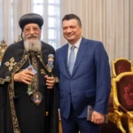 IONUȚ VULPESCU, DEPUTAT PSD ȘI PREȘEDINTELE ADUNĂRII INTERPARLAMENTARE A ORTODOXIEI, ÎNTÂLNIRI LA NIVEL ÎNALT CU PREAFERICITUL TEODOR AL II-LEA, PAPĂ ȘI PATRIARH AL ALEXANDRIEI ȘI ÎNTREGII AFRICI ȘI CU SANCTITATEA SA, TAWADROS AL II-LEA, PAPĂ ȘI PATRIARH AL BISERICII ORTODOXE COPTE