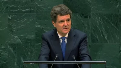 Nicușor Dan avertizează la ONU: România susține 5% din PIB pentru a descuraja Rusia