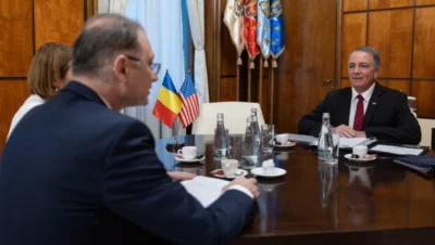 Luca Niculescu, anunț după întâlnirea cu ambasadorul SUA! Ce au stabilit la Palatul Victoria